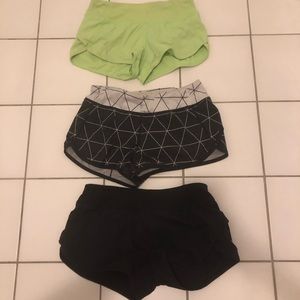 three girls ivivva shorts